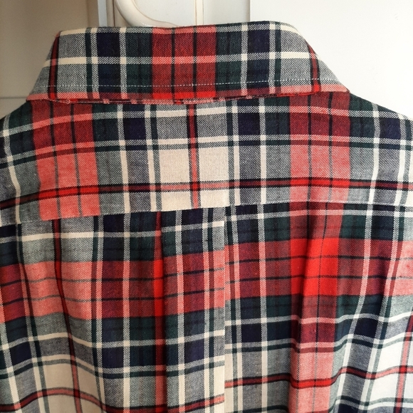 EMBASSY ROW COTTON PLAID SHIRT - Picture 5 of 12